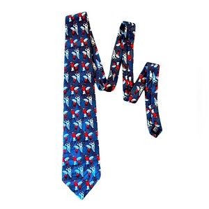Vintage Museum Artifacts Tie